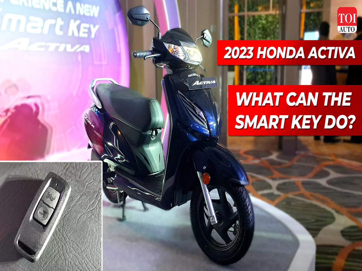 2023 Honda Activa Prices & Smart Key features explained, Is it really  smart?