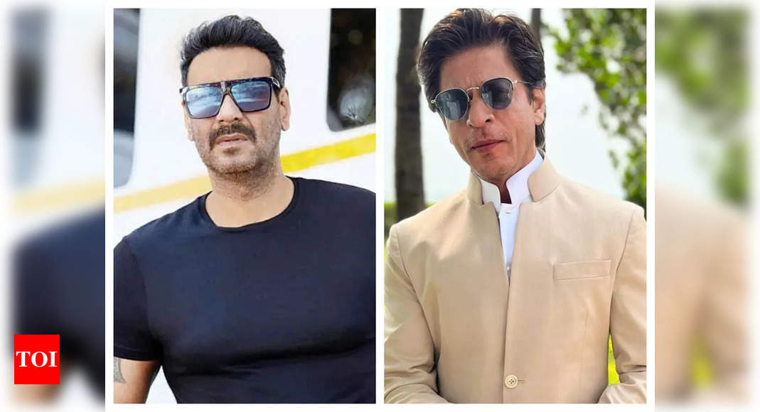Ajay Devgn says he wants ‘Pathaan’ to be super duper hit; Shah Rukh Khan calls him a ‘pillar of strength’ – Times of India