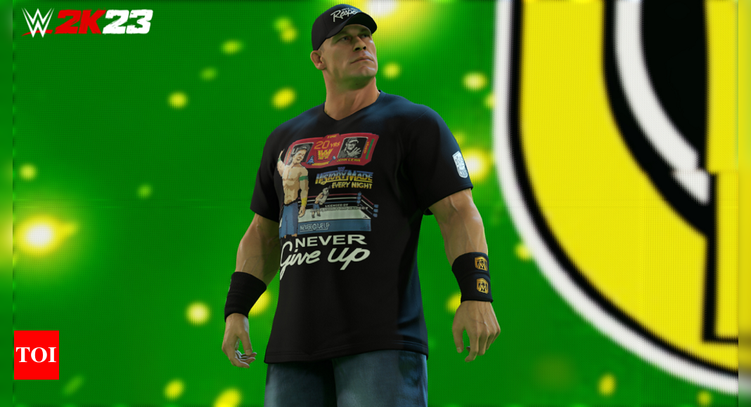 WWE 2K23 game announced, will feature John Cena on the cover – Times of India