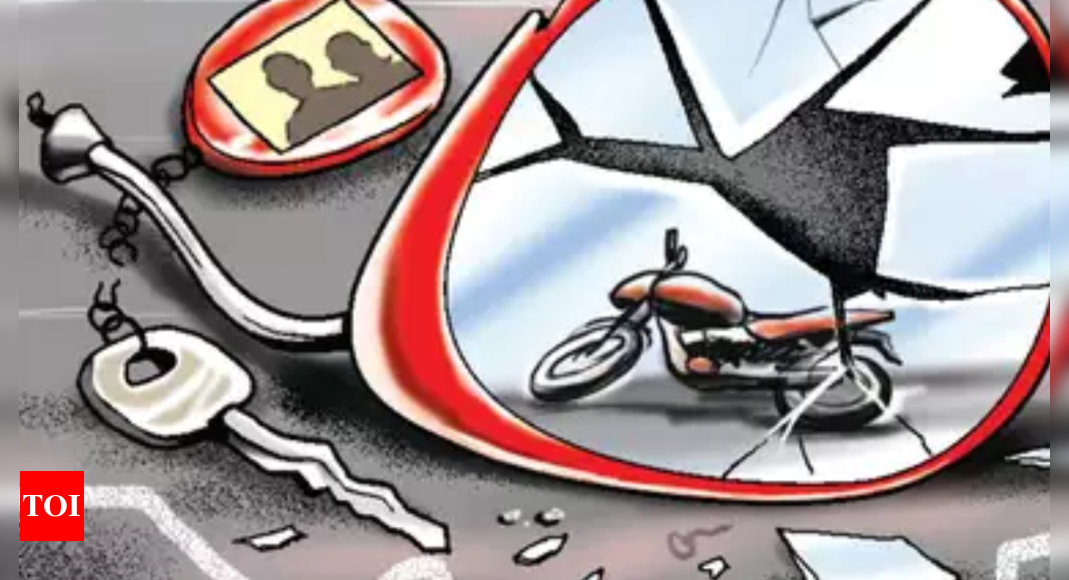 ठाणे में फ्लाईओवर से गिरकर बाइक सवार दो लोगों की मौत  ठाणे समाचार – टाइम्स ऑफ इंडिया