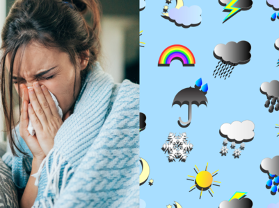 Prevent getting sick from change in weather