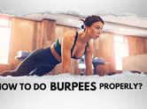 How to do burpees properly?