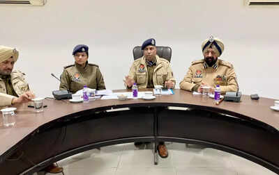 ADGP reviews security preparedness ahead of Republic Day celebrations in Ludhiana