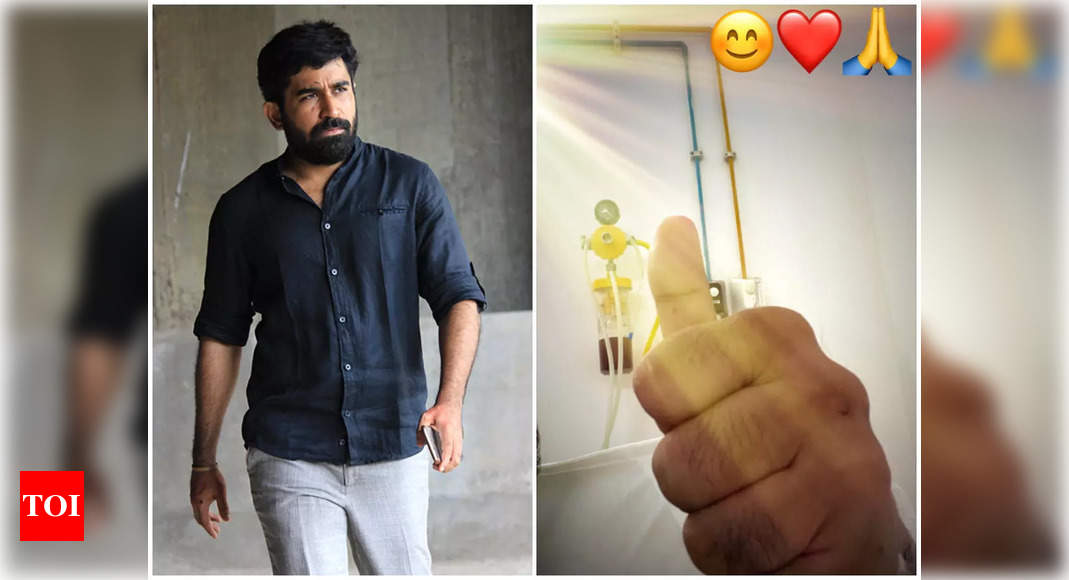 Recovering From A Severe Jaw And Nose Injury, Says Vijay Antony After ...