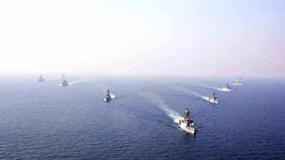 India Kicks Off Massive Naval Exercise In Backdrop Of China-Pakistan ...