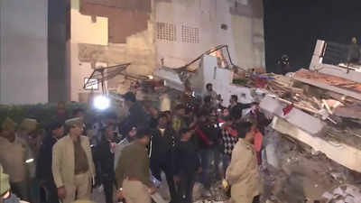 Lucknow building collapse: Ex-minister and SP leader's son Nawazish detained; 14 people rescued