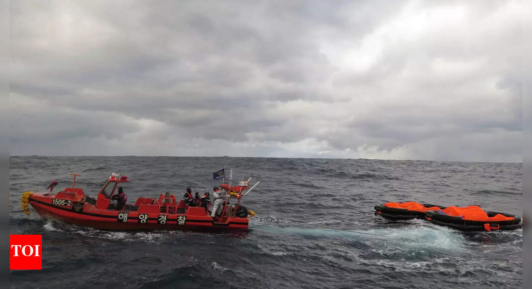 Japan 13 crew rescued after ship sinks off Japan, search on for 9