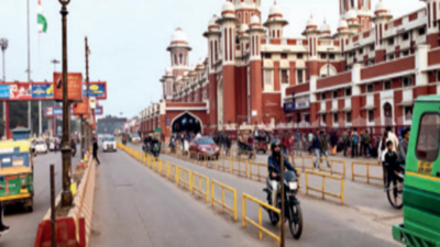Airport-like smart parking at Charbagh in Lucknow