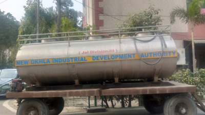 No water for two days, society in Noida's Sector 82 relies on tankers