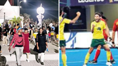 Kalinga Stadium turns hangout zone for locals