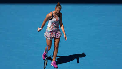 Pliskova rues misfiring serve after Australian Open exit