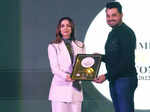 SAHIL SAMBHI felicitated by Malaika Arora