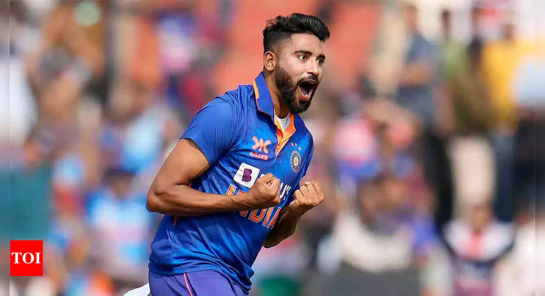 Mohammed Siraj becomes world number one ODI bowler | Cricket News – Times of India