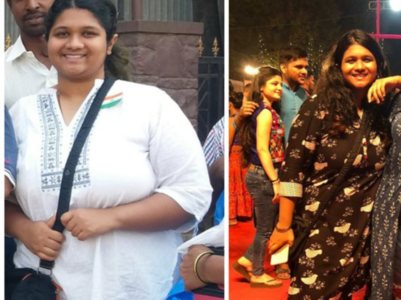 Mumbai girl lost 25 kgs with healthy diet
