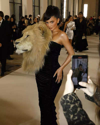 Kylie Jenner’s lion head gown sparks uproar