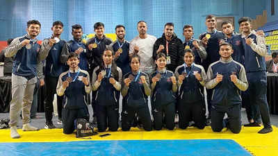 MMA star Nitesh Yadav leads his academies to glory in Maharashtra Olympics