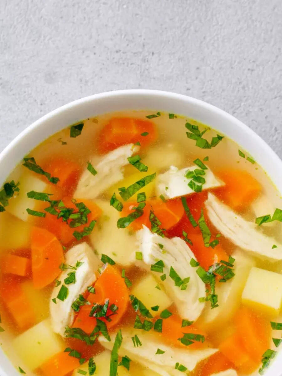 How to make chicken soup at home times of india