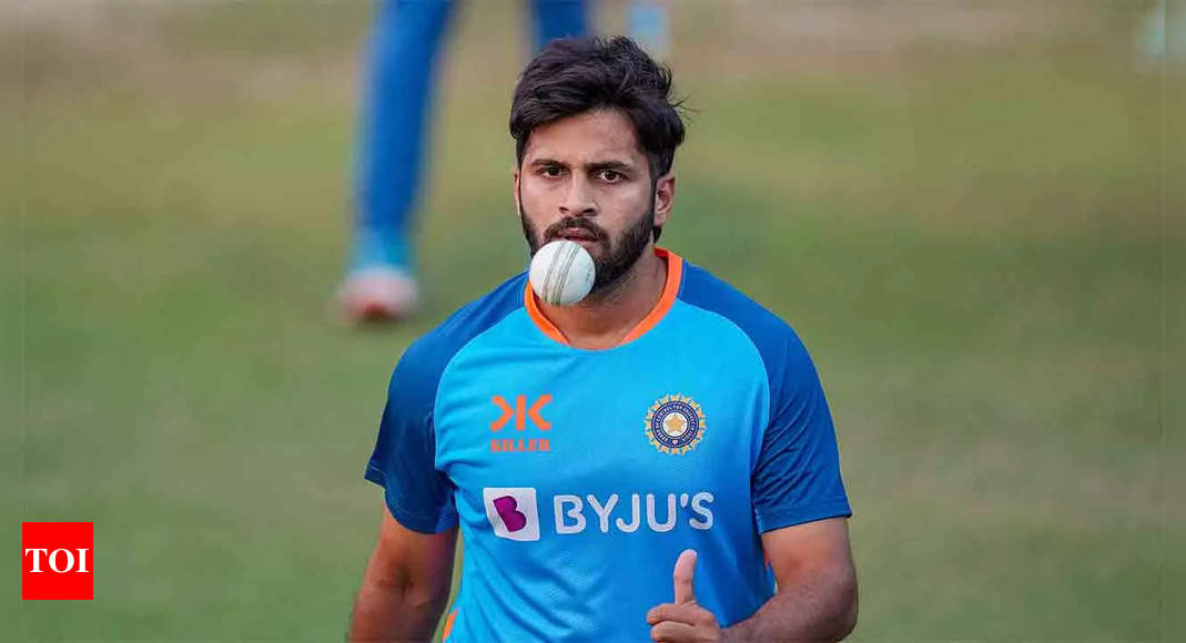 Shardul Thakur delivers under pressure again | Cricket News – Times of India