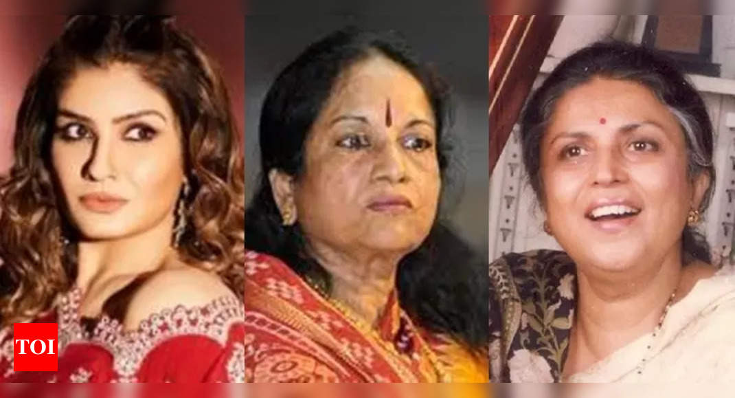 MM.Keeravani, Raveena Tandon, Vani Jairam and Suman Kalyanpur among ...