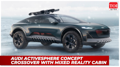 Audi Activesphere Concept: Invisible touchscreen, hidden steering wheel and more!