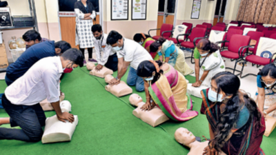 Hundreds learn life-saving CPR at free workshop in Hyderabad