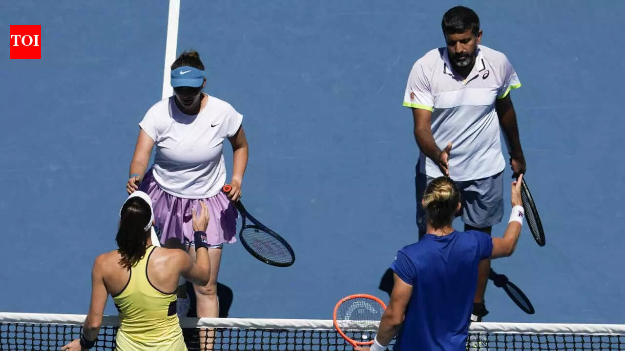 Sania Mirza-Rohan Bopanna Australian Open 2023 Mixed Doubles final ...