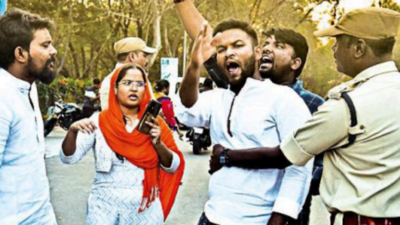 University of Hyderabad tense as SFI screens BBC documentary on Modi & ABVP The Kashmir Files