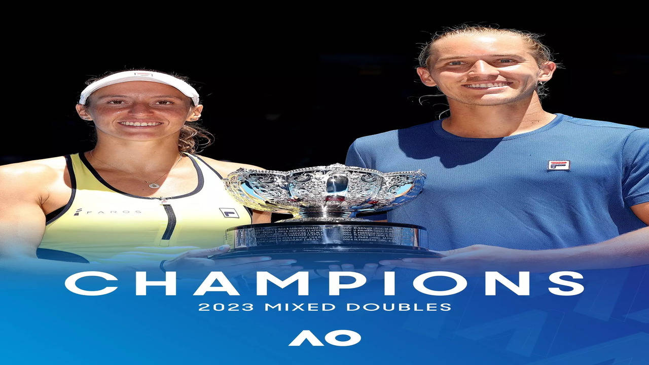 Sania Mirza-Rohan Bopanna Australian Open 2023 Mixed Doubles final highlights Stefani-Matos beat Sania-Bopanna 7-6, 6-2 to win the mixed doubles title
