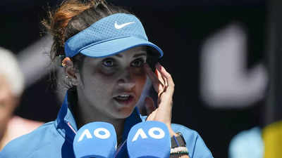 WATCH: Sania Mirza bids emotional farewell to Grand Slams