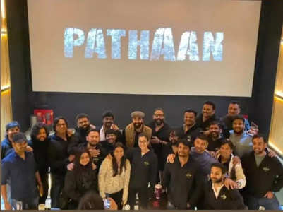 Rashmika watches Pathaan with Ranbir Kapoor