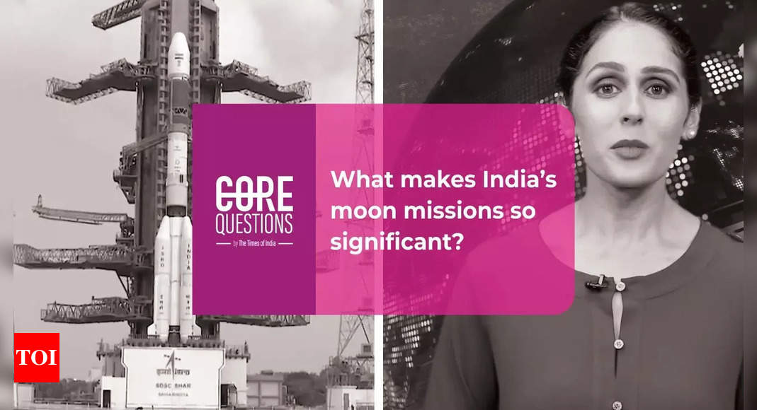 A Timeline Of India's Tryst With Moon Exploration | India News - Times ...