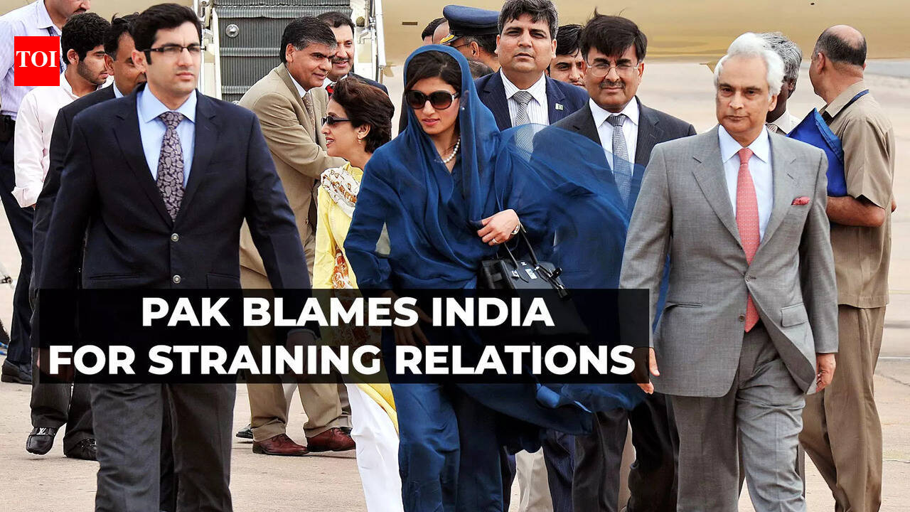 Pakistan's junior foreign minister Hina Rabbani Khar: 'India's ...