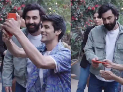 Ranbir throws a fan's phone out of frustration