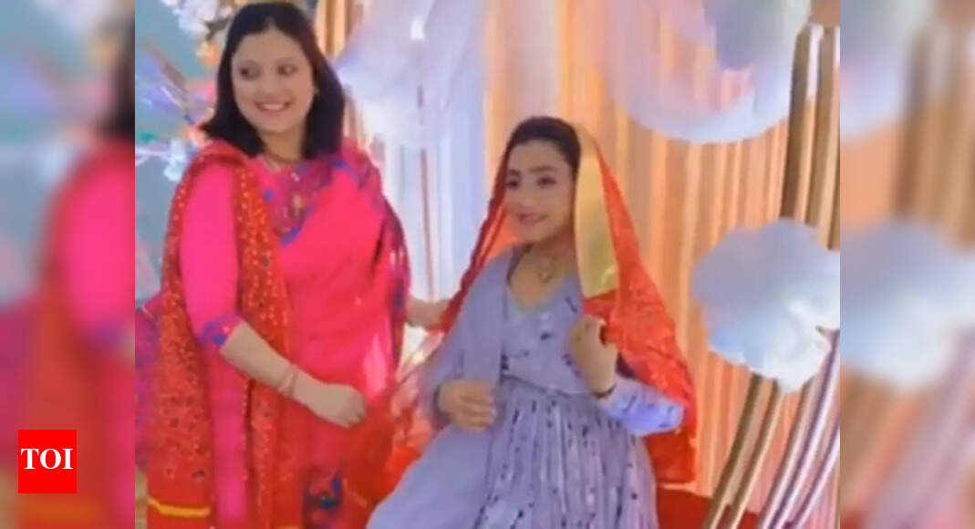 Balika Vadhu actress Neha Marda’s family arranges a beautiful baby