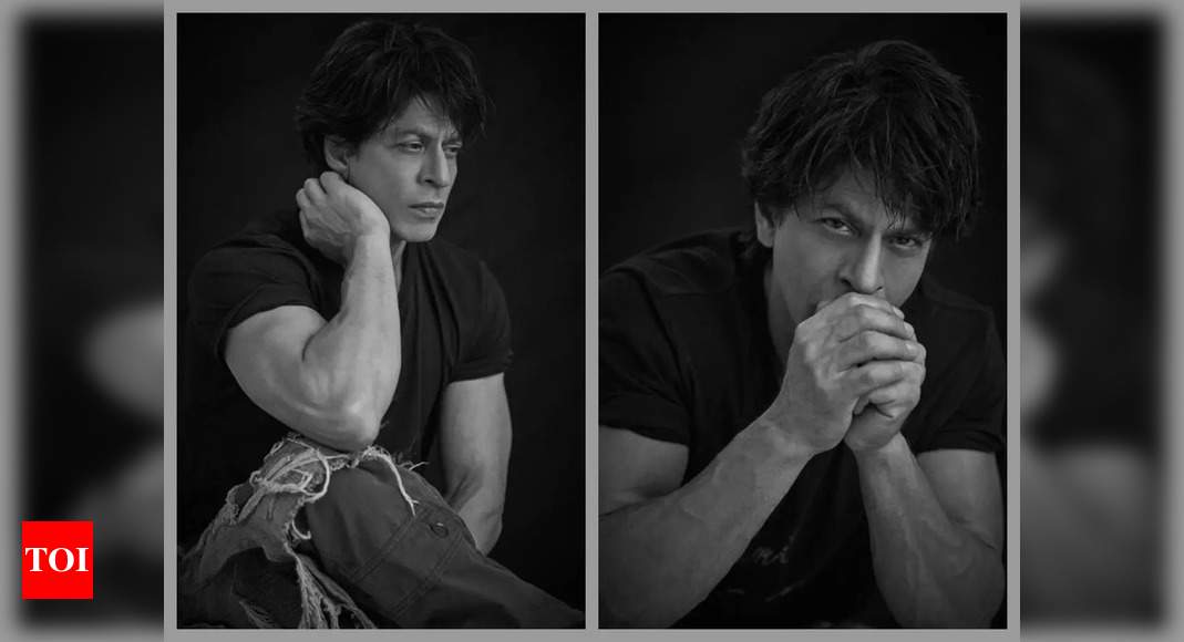 Amid The Success Of ‘pathaan New Monochrome Photos Of Shah Rukh Khan Go Viral Hindi Movie 