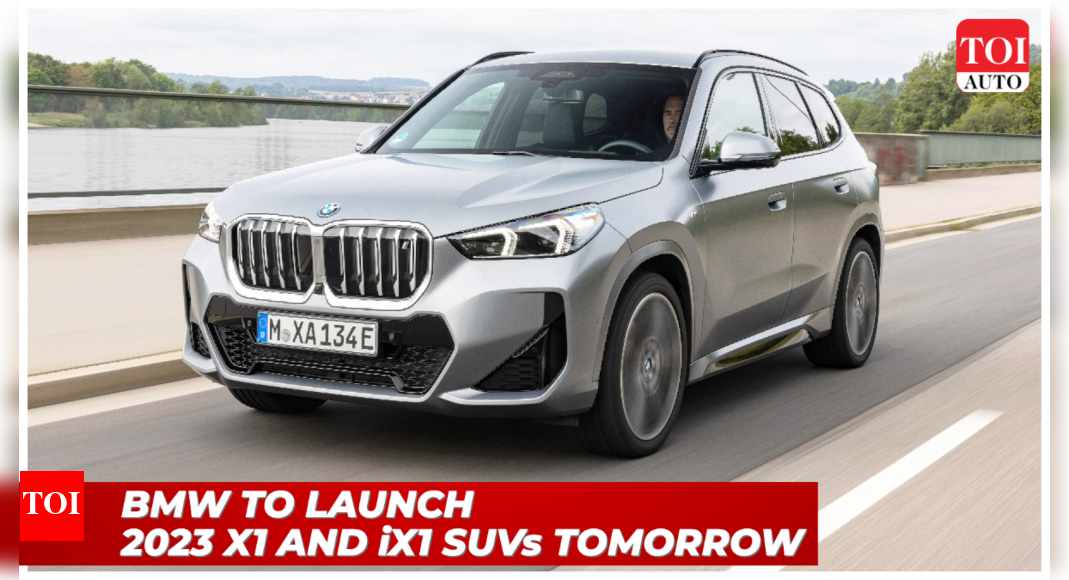 All-new BMW X1 and iX1 e-SUV India launch tomorrow: Here's what we know -  Times of India