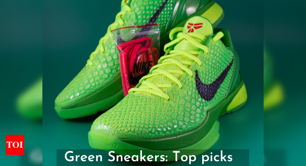Green Sneakers: Top picks - Times of India (April, 2024)
