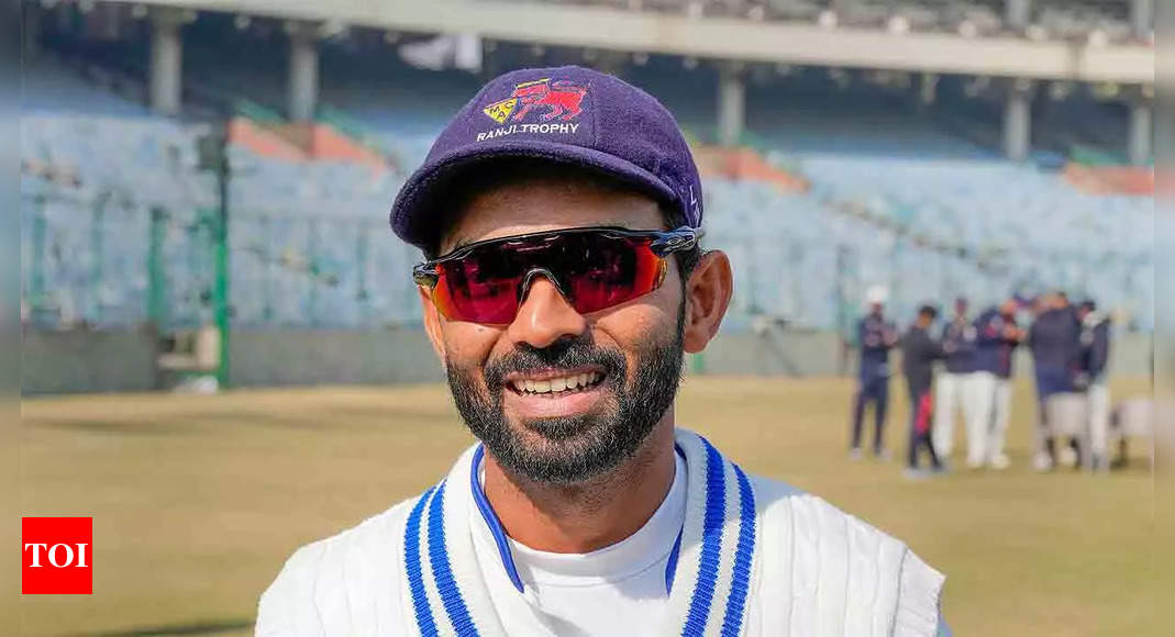Ranji Trophy matches should be played over five days: Ajinkya Rahane | Cricket News – Times of India