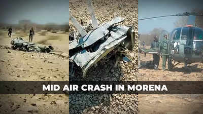 IAF's Sukhoi, Mirage aircraft crash in Morena, 1 pilot killed