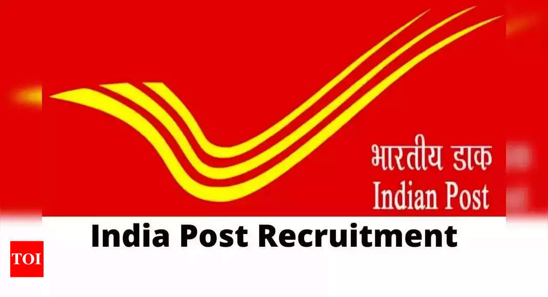 India Post Recruitment 2023: Application process begins for 40000+ GDS posts, apply here – Times of India