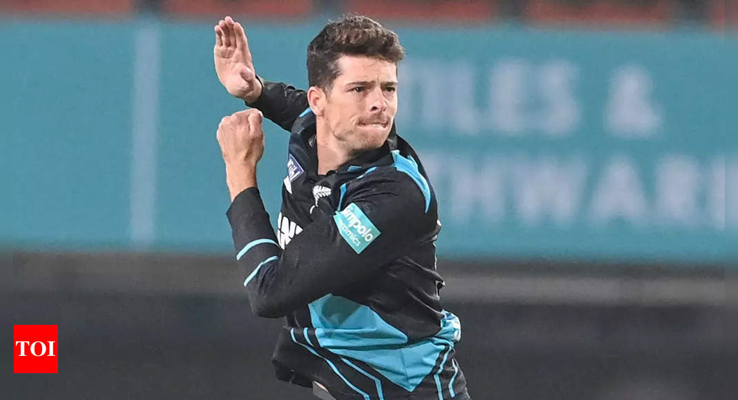 Santner currently best spinner in white-ball cricket, lucky to have him: Daryl Mitchell | Cricket News – Times of India