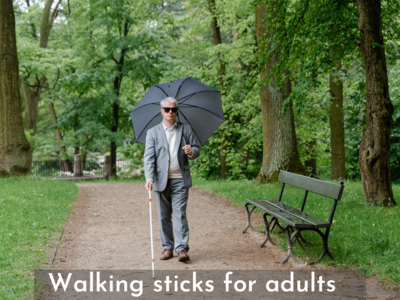 Walking sticks for adults: Best picks for support (April, 2024)