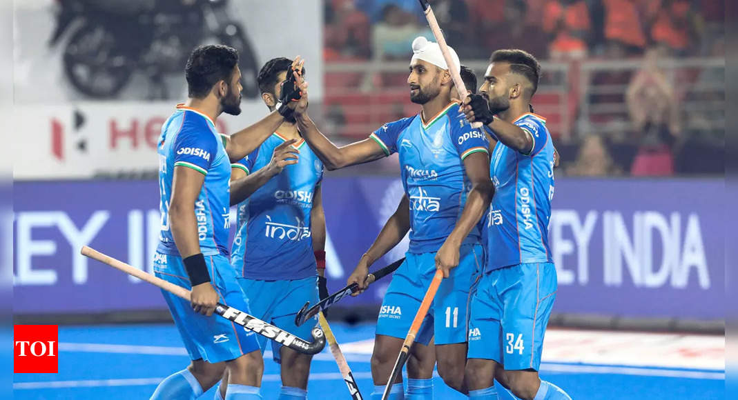 India vs South Africa Hockey World Cup 2023 Live Score Updates: India face South Africa in a classification match  – The Times of India