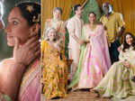 Inside pictures from designer Masaba Gupta and actor Satyadeep Misra’s intimate wedding ceremonies!