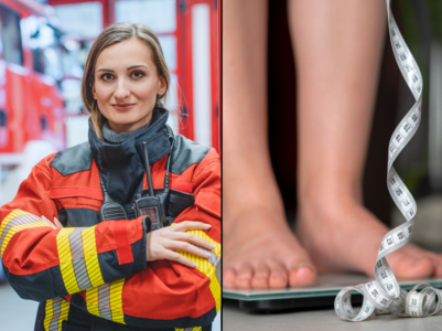 Firefighter sheds 76 kg with THESE changes