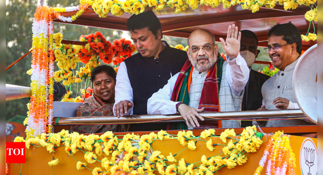 BJP names 48 for Tripura seats, keeps ally IPFT | India News – Times of India BJP names 48 for Tripura seats, keeps ally IPFT | India News – Times of India