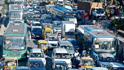 50,000 new vehicles hit Bengaluru roads in November 2022 alone