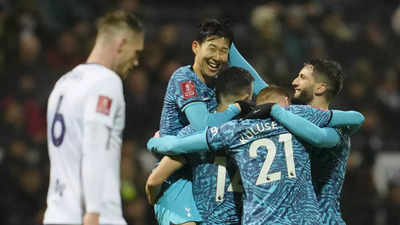 Son Heung-min at the double to fire Spurs past Preston in FA Cup