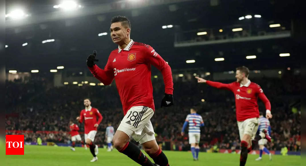 Casemiro scores twice as Manchester United beat Reading in FA Cup | Football News – Times of India