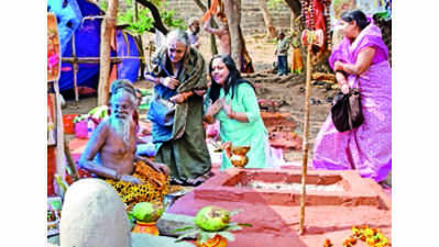 Sadhus flock to Khandagiri, Udayagiri for Magha Mela